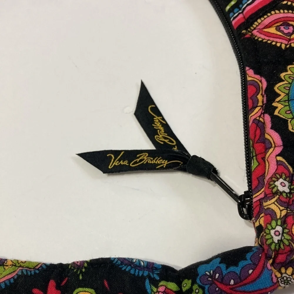 Vera Bradley Mini‎ Crescent Tote In a bright Boho Floral.